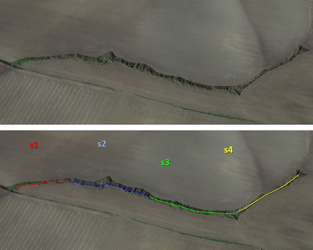 Gully sections division